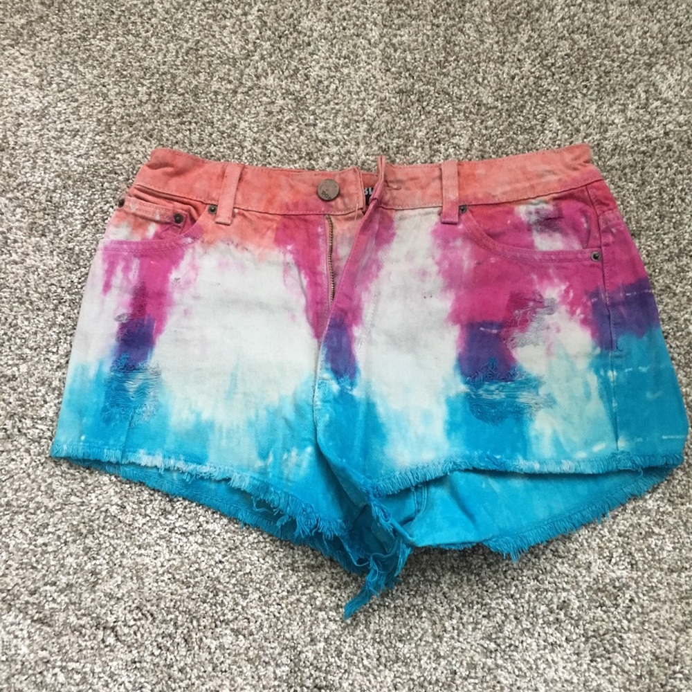 Tie Dye Shorts